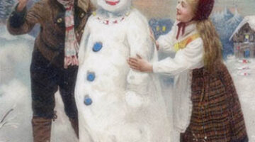 kids-snowman