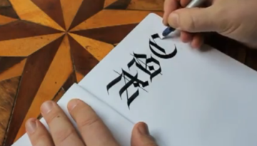Mesmerizing Calligraphy by Seb Lester « NetHugs.com