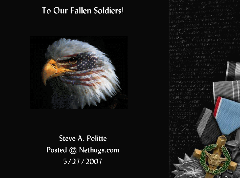 To Our Fallen Soldiers