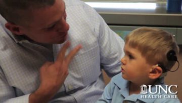 Deaf Toddler Hears his Father’s Voice for the First Time