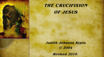 The Crucifixion Of Jesus