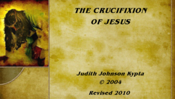 The Crucifixion Of Jesus