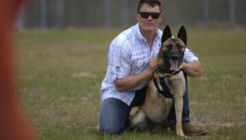 Soldier Adopts Dog That Saved His Life