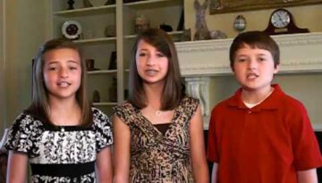 Amazing Sibling Trio Sing The Star Spangled Banner