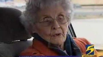 92-Year-Old Woman Brings Would-Be Robber to Tears