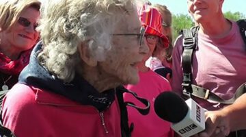 100th Birthday Skydiving Celebration