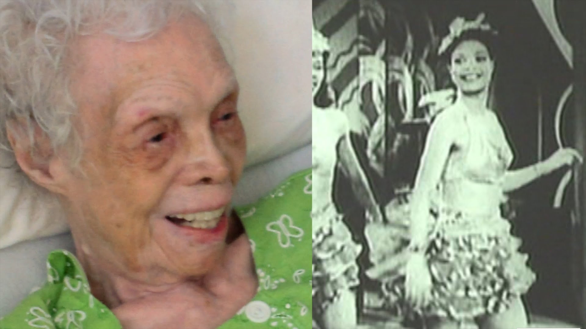 102 Y/O Dancer Sees Herself on Film for the First Time