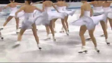 Russian Synchronized Skating Team Wows the Audience