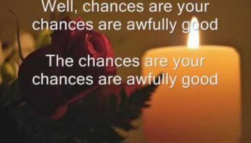 Chances Are – Johnny Mathis