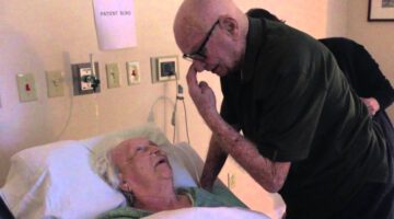 Man Sings to 93 Year Old Dying Wife