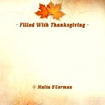 Filled with Thanksgiving