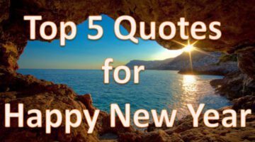 Top 5 New Year Quotes