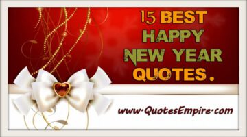 15 Most Beautiful Happy New Year Quotes