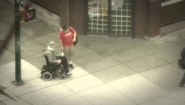 Police Wheelchair Undercover