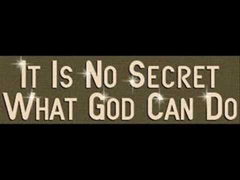 It is No Secret (What God Can Do) - Jim Reeves