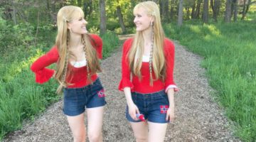 NORWEGIAN-WOOD-The-Beatles-Harp-Twins-Camille-and-Kennerly