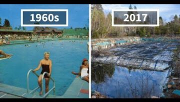 1960s Postcards in Real Life Then vs. Now