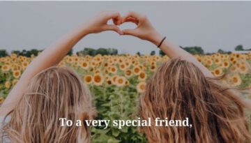 To a Very Special Friend