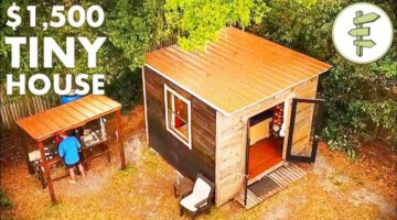 Man Living in a 10’x10′ Tiny House in the City