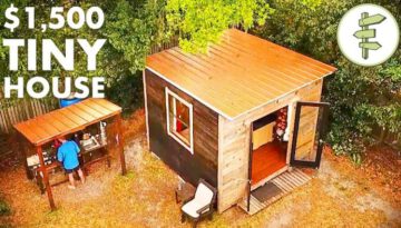 Man Living in a 10’x10′ Tiny House in the City