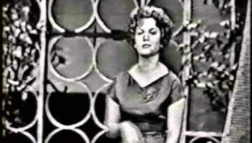Connie Francis on TV: Lipstick on Your Collar (1959)