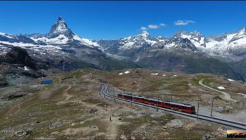 The Beauty of Switzerland from Above