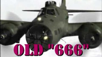 “Old 666” – B-17 Bomber