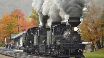 Cass Scenic Railroad Appalachian Fall Foliage