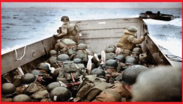 Never Before Seen Color Photos from D-Day Landings in Normandy