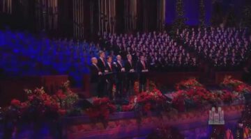 O Holy Night – The King’s Singers & The Mormon Tabernacle Choir