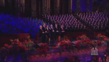 O Holy Night – The King’s Singers & The Mormon Tabernacle Choir