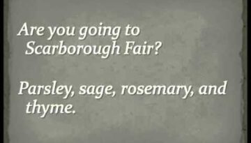 Scarborough Fair – Simon & Garfunkel