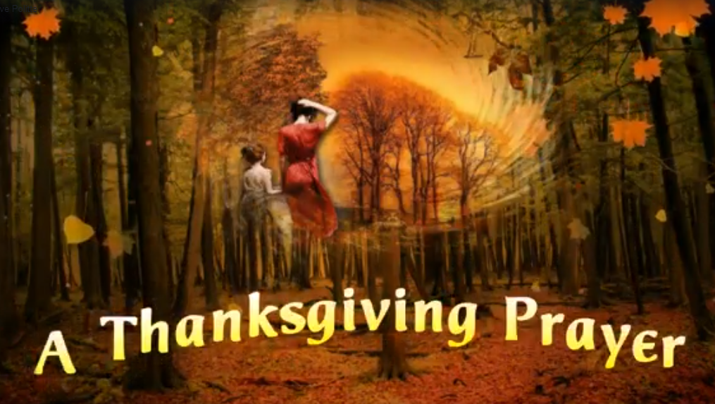 A Thanksgiving Prayer 3