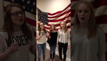 Amazing Sibling Trio Sing The Star Spangled Banner