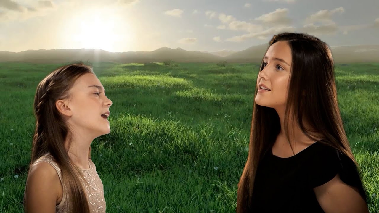 The Most Beautiful Sister Duet Ever - "You Raise Me Up" - Lucy and Martha Thomas