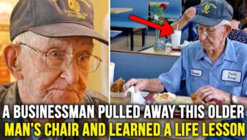 Businessman Pulled Away This Older Man’s Chair at a Restaurant and Learned a Life Lesson
