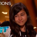11 Year Old Shocks the Judges With Her Voice Singing Amazing Grace