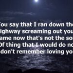 I Don’t Remember Loving You – John Conlee