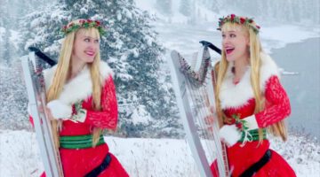 Winterberry Waltz – Harp Twins